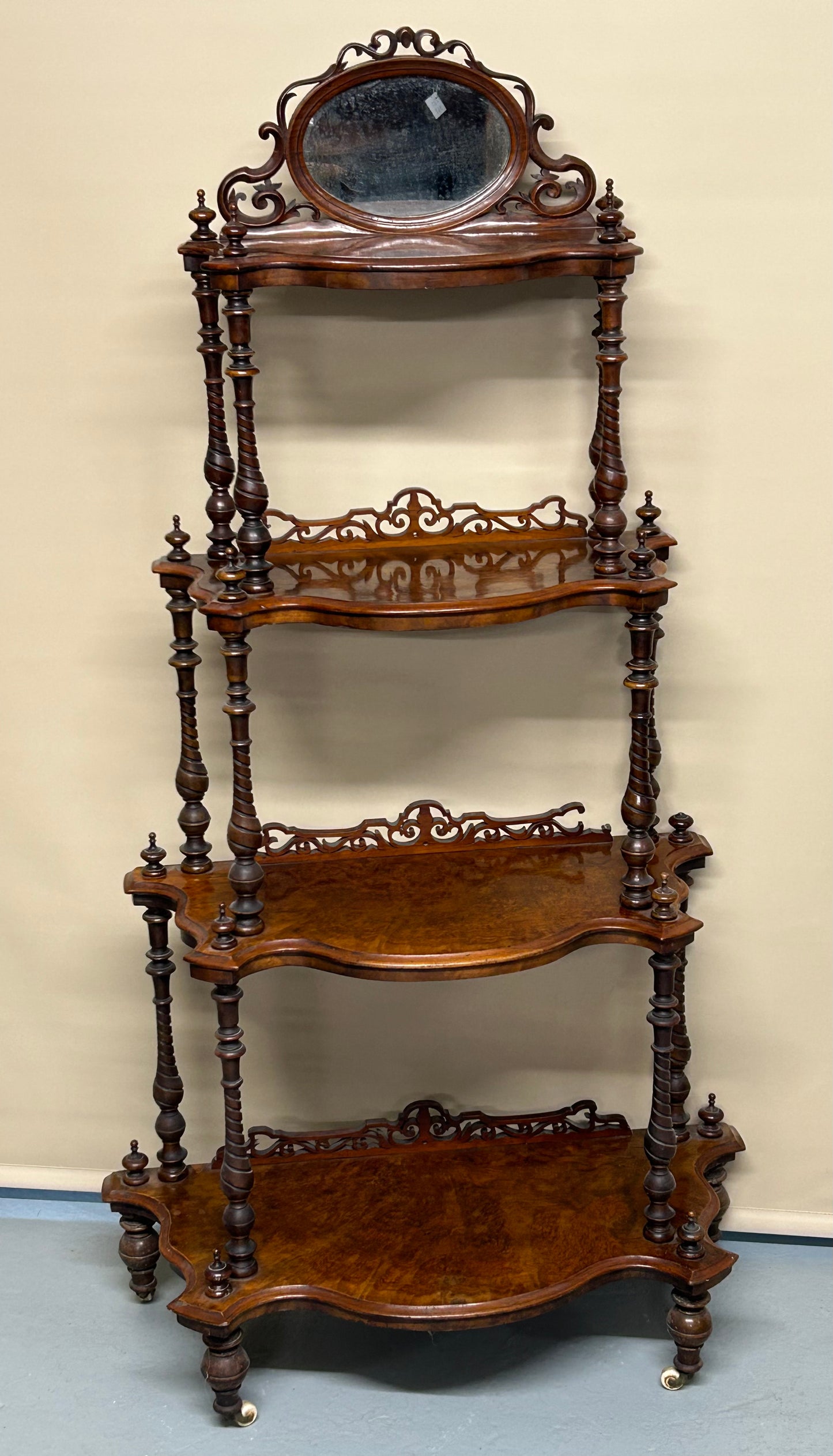 Victorian 4 Tier Whatnot