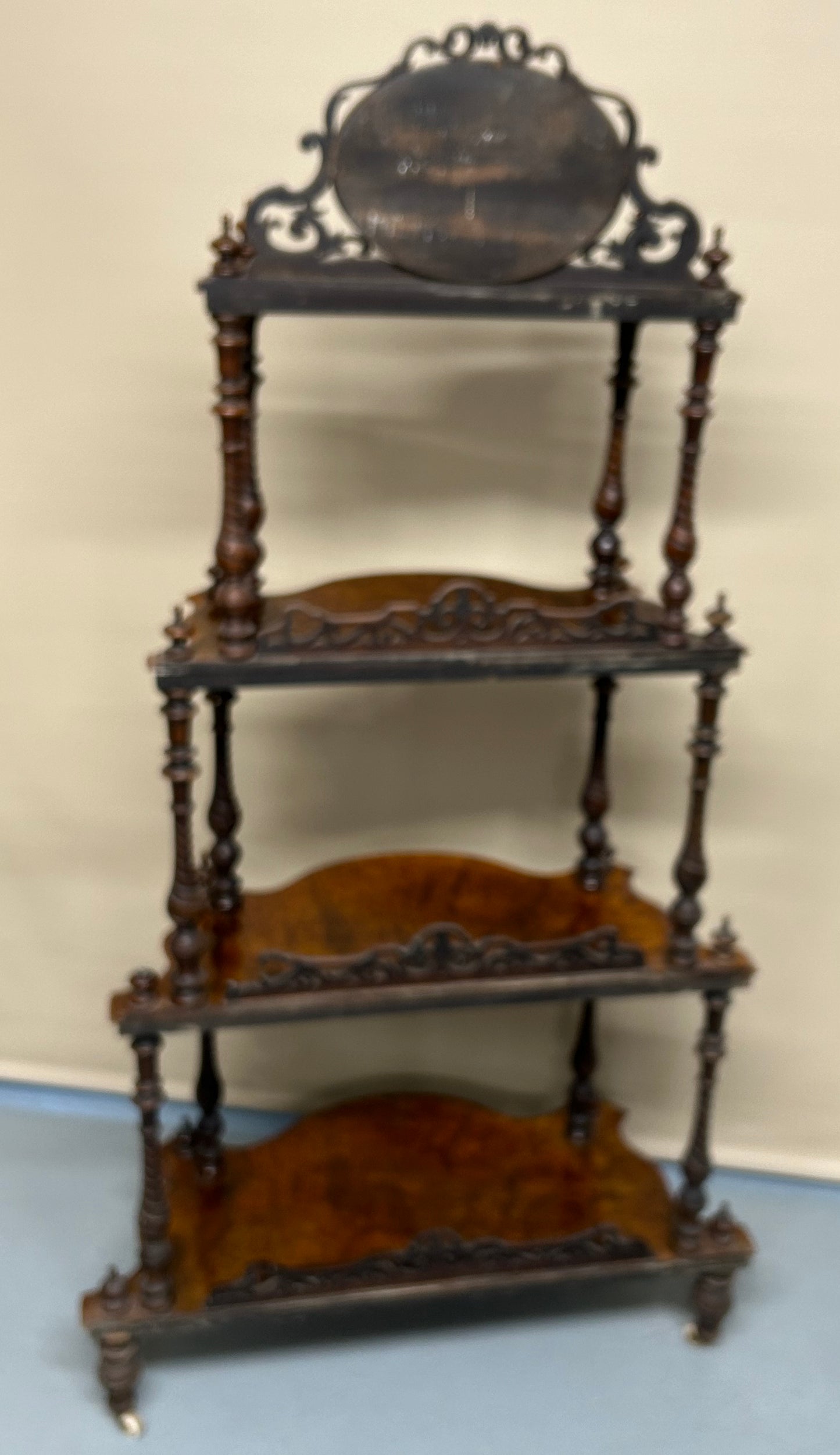 Victorian 4 Tier Whatnot