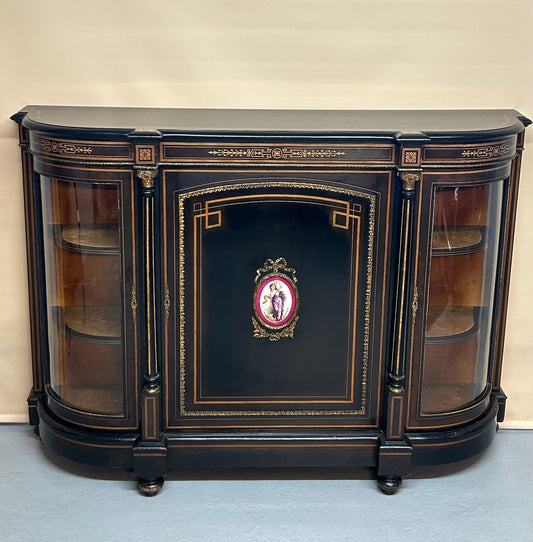 Victorian Ebonised Credenza