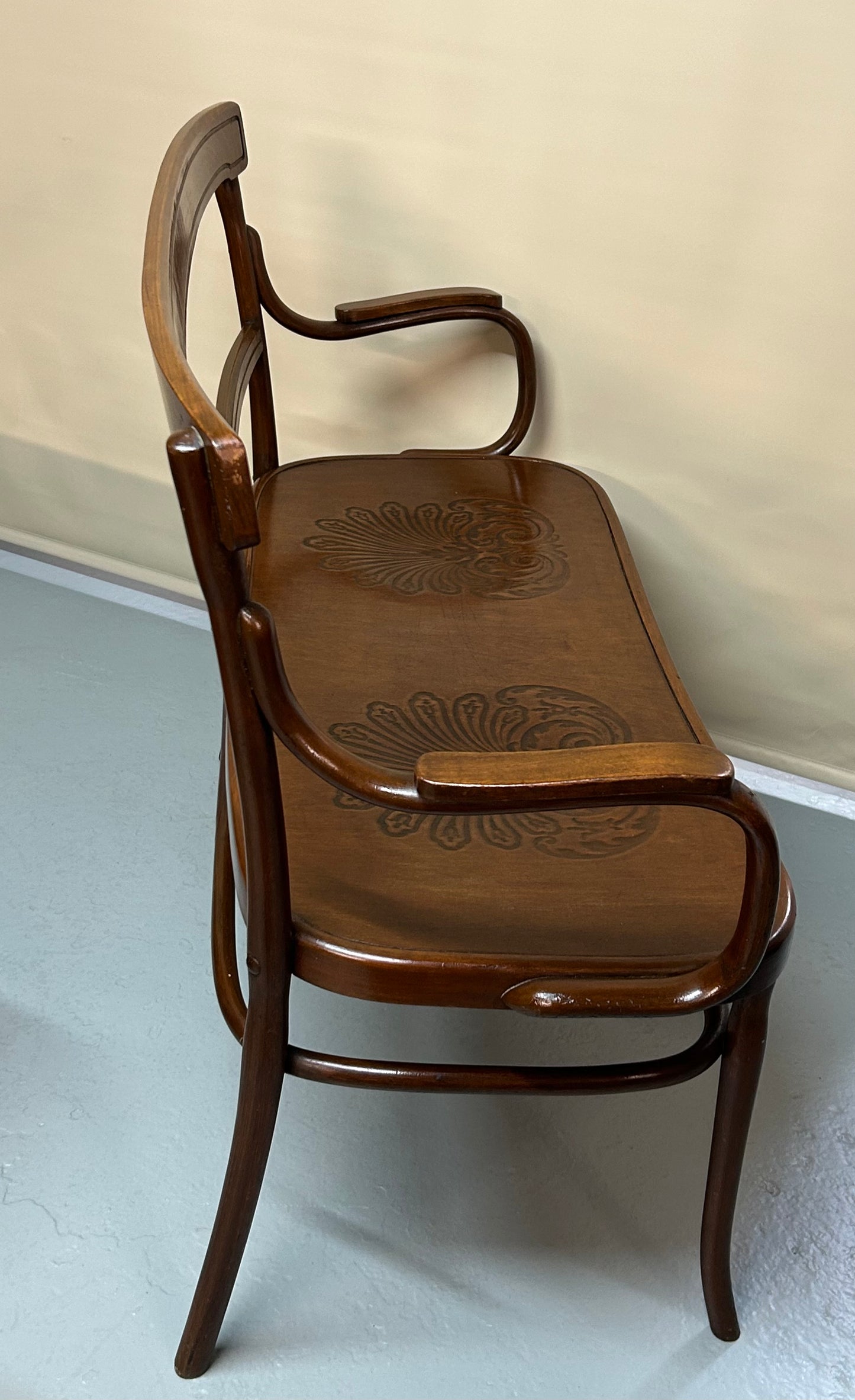 Bentwood Thonet Bench Seat