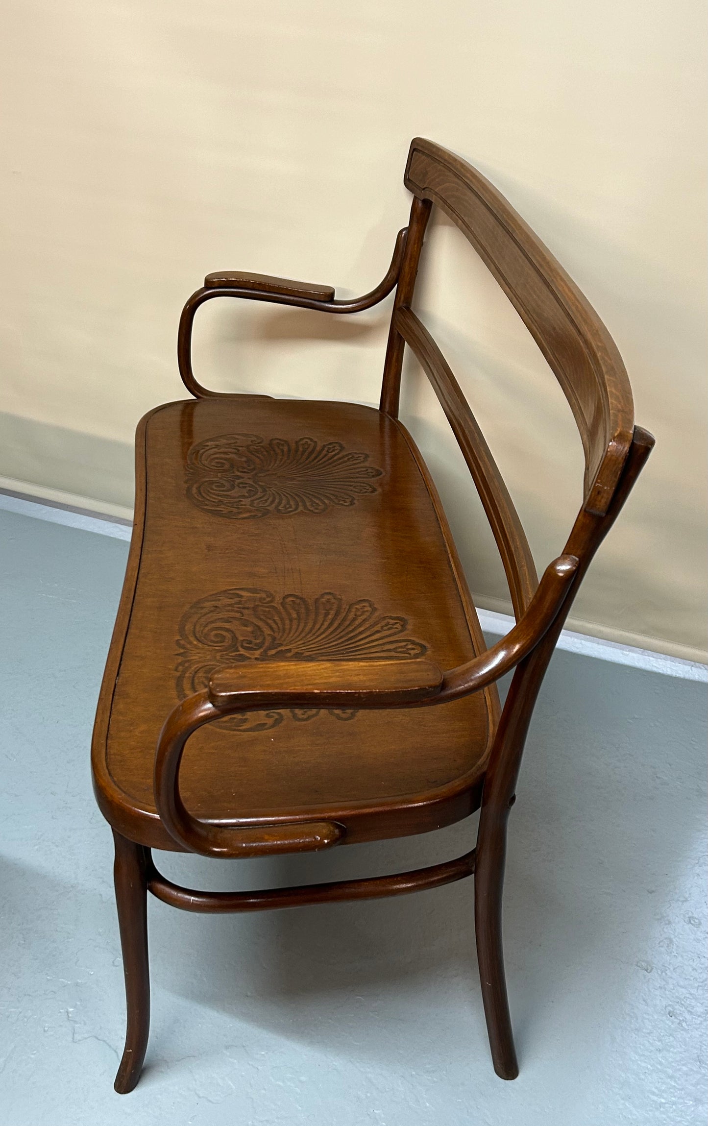 Bentwood Thonet Bench Seat