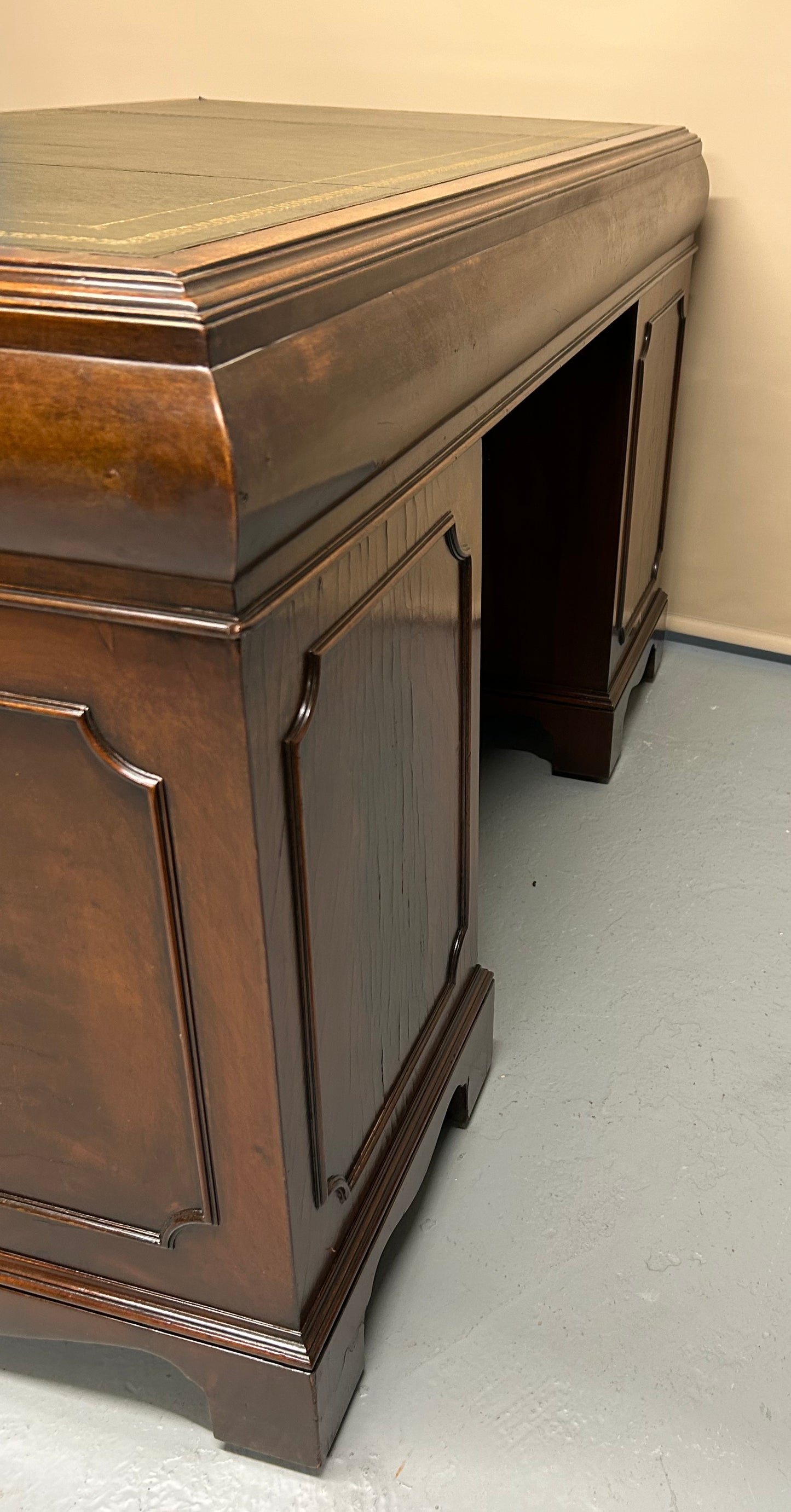 Mahogany Pedestal Desk