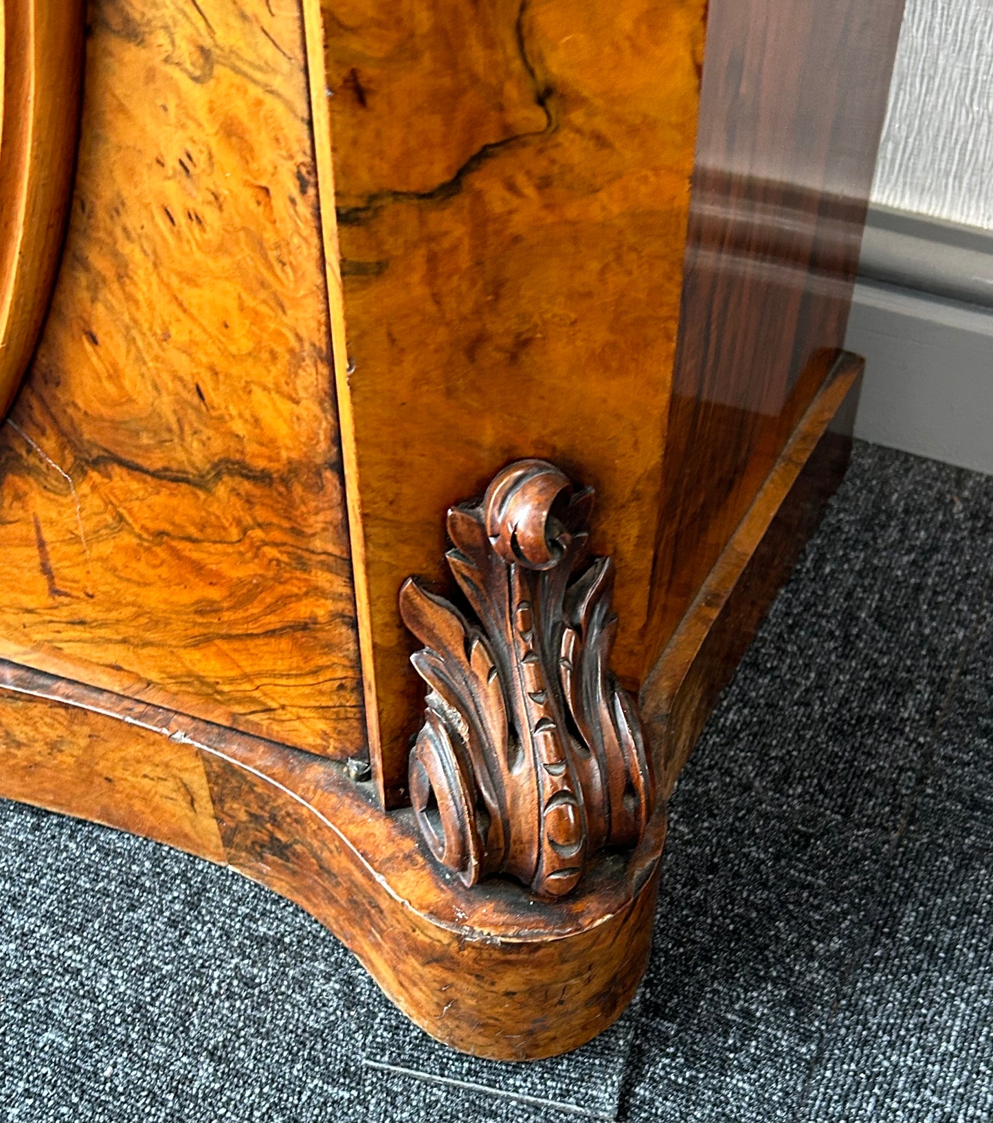 Victorian marble top chiffonier