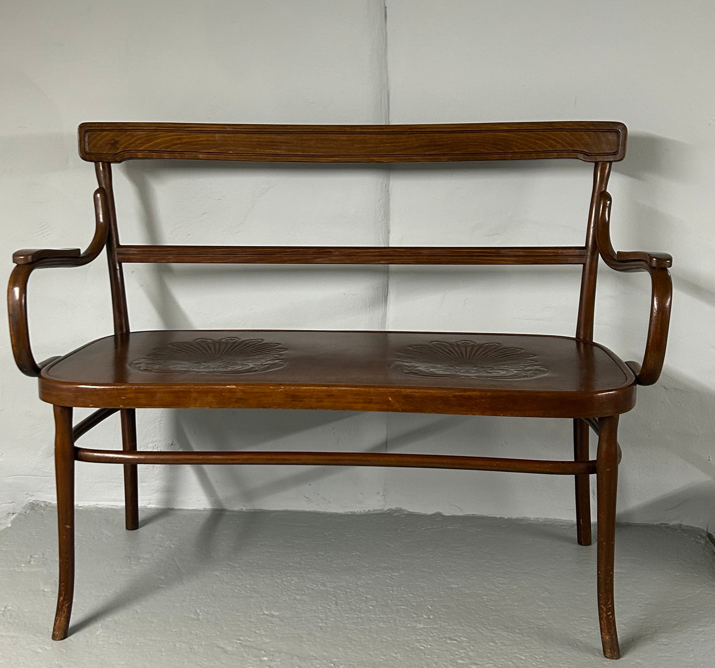 Bentwood Thonet Bench Seat