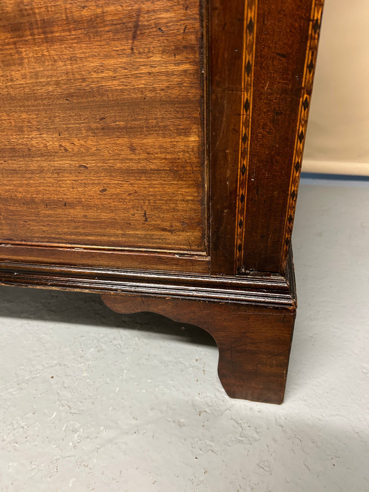 Large Georgian Mahogany Chest Of Drawers