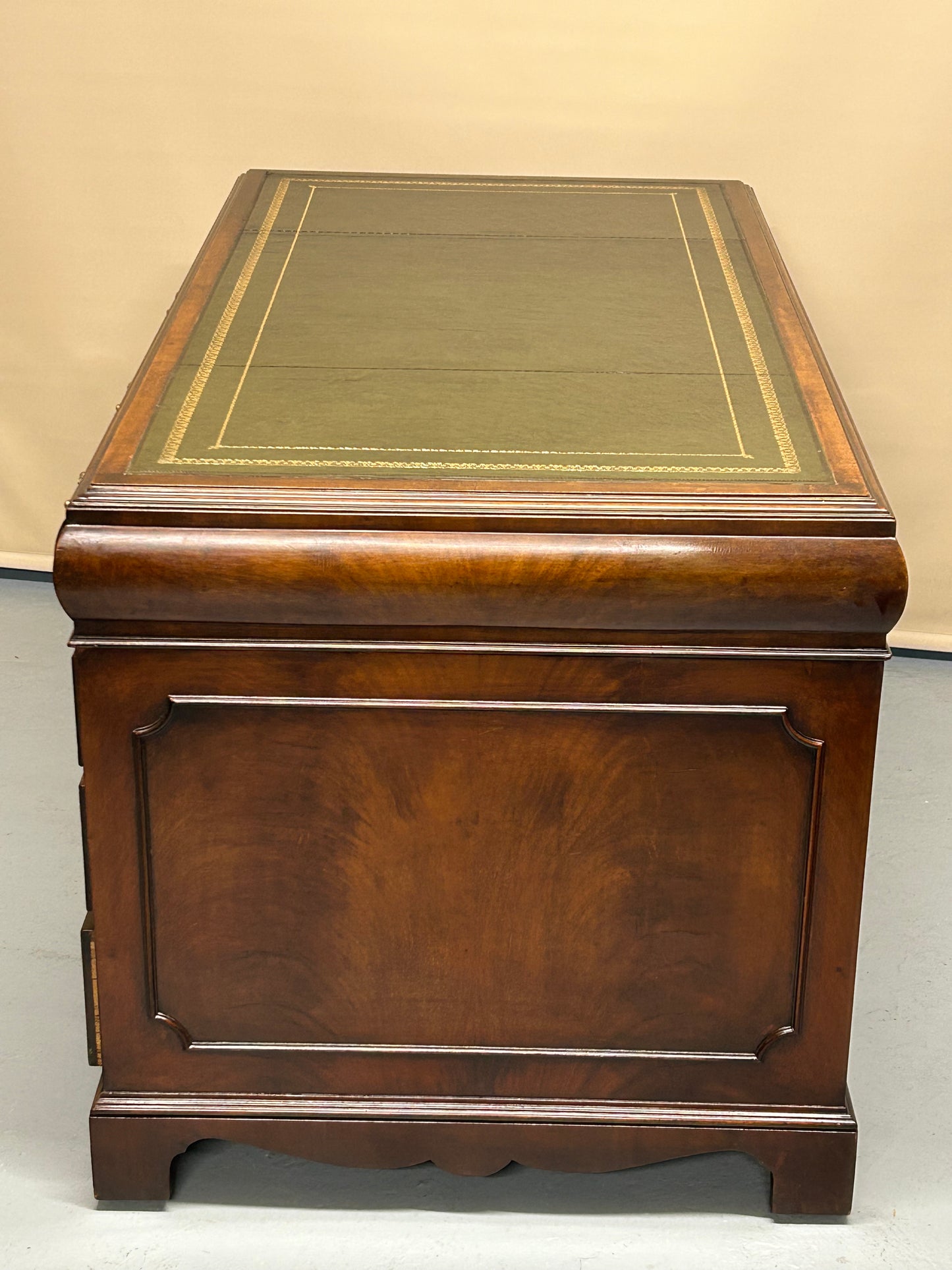 Mahogany Pedestal Desk