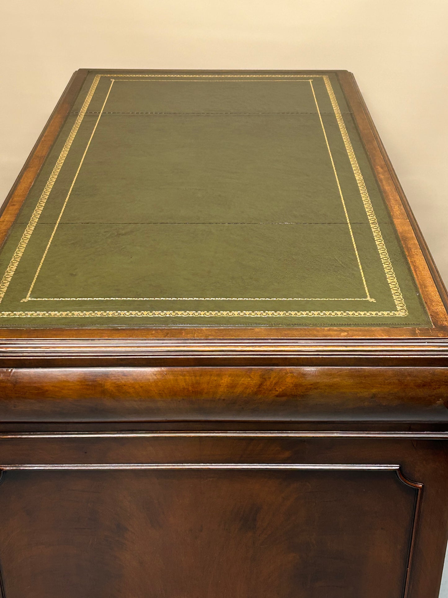 Mahogany Pedestal Desk